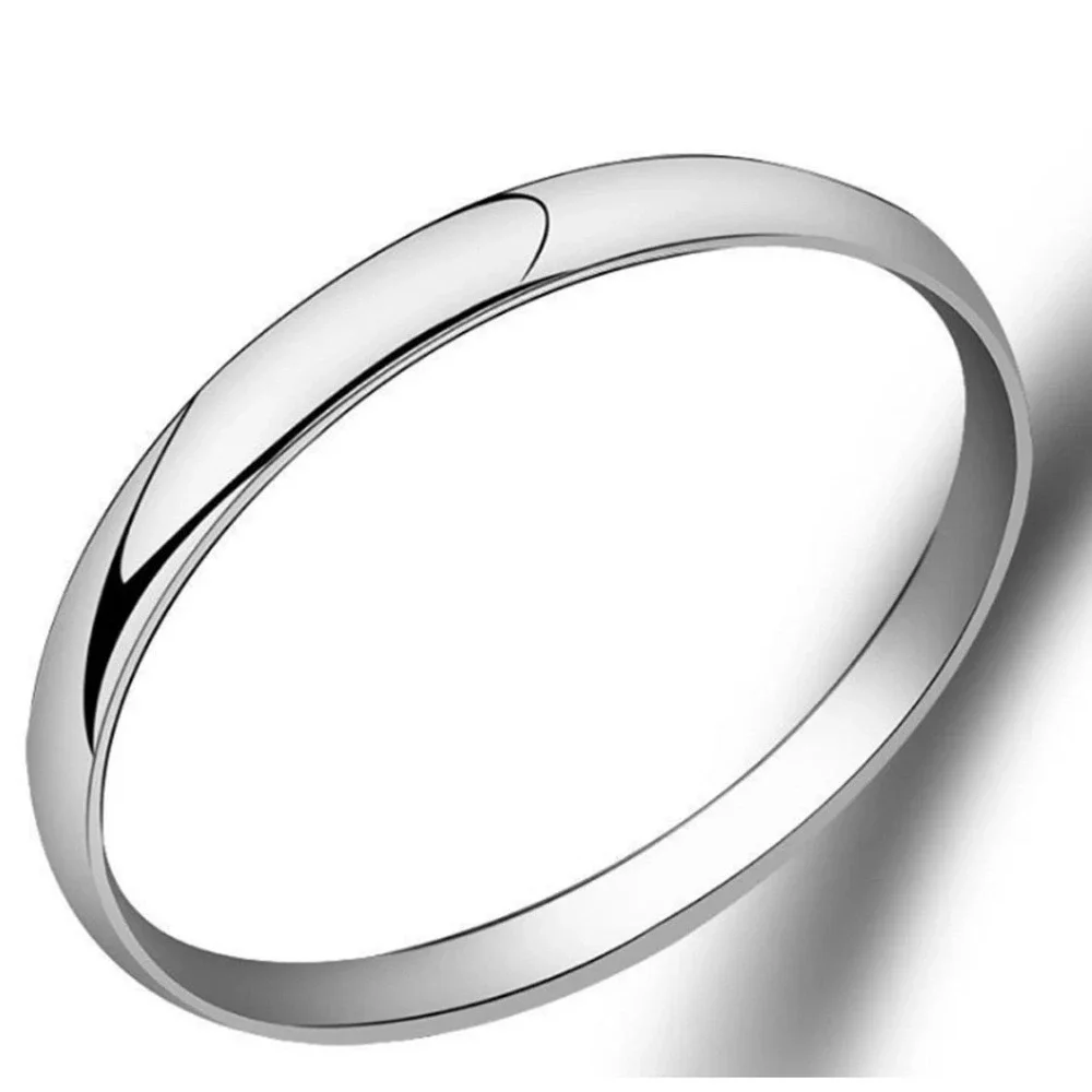NEW Small Classic Polished Hinged Bracelet Sterling Silver Bangle, 7”‎